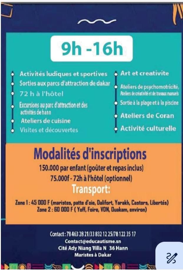 Modalités du programme